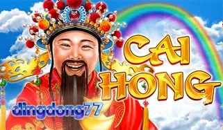 Tampilan antarmuka slot Cai Hong di perangkat seluler dengan grafis warna-warni.